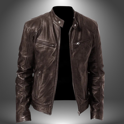 Eric™ | Handmade Leather Jacket for Men