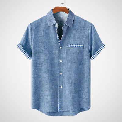 Max™ | Summer Shirt with Check Detail