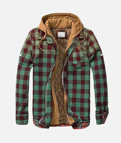 Carter™ | Patchwork Plaid Jacket