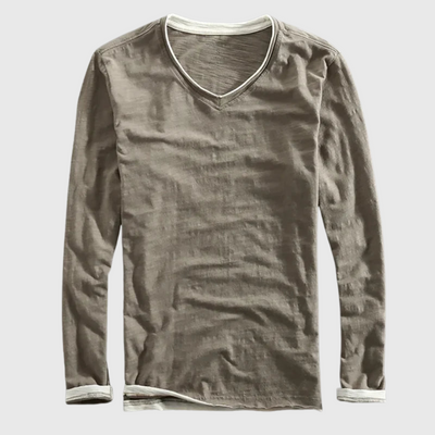 Durveil™ | Long Sleeve Cotton Tee