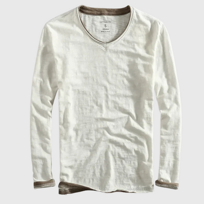 Durveil™ | Long Sleeve Cotton Tee