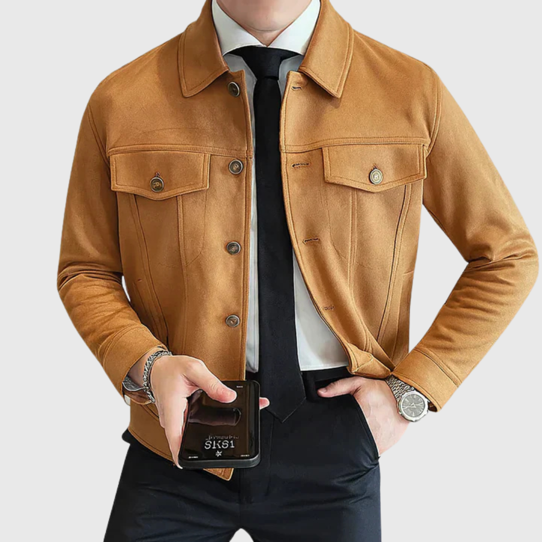 Corvalli™ | Premium Suede Jacket
