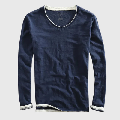 Durveil™ | Long Sleeve Cotton Tee