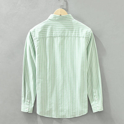 Noah™ | Striped Shirt in Premium Linen