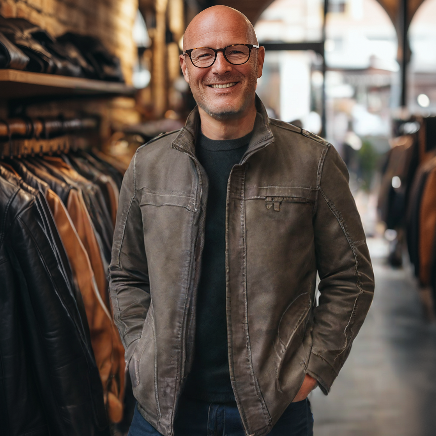 Jeffrey | Timeless Motorcycle Jacket