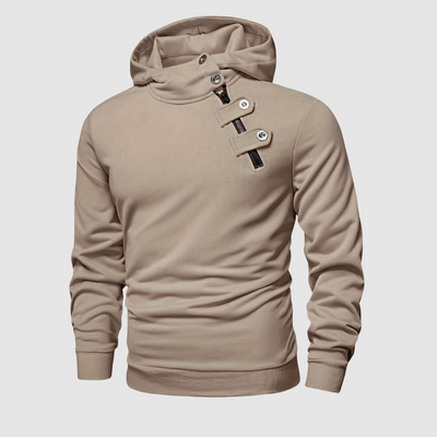 Nolan™ | Buttoned Hoodie