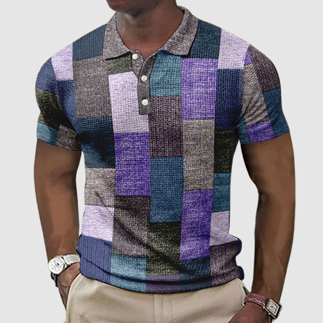 Esben | Stylish Multicolor Polo Shirt