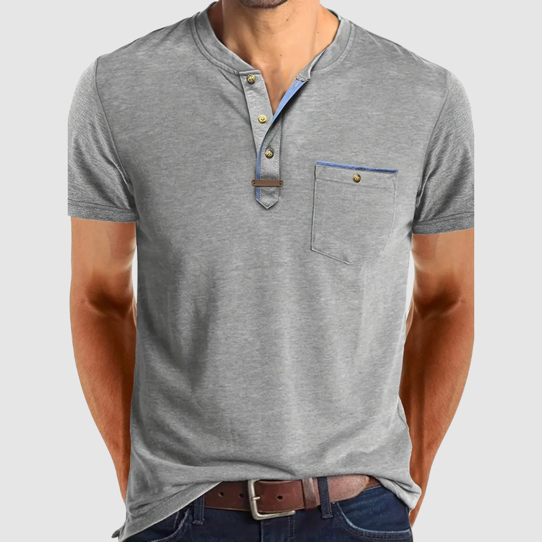 Brandon™ | Soft Pocket Tee for Men